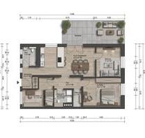 Eigentumswohnung - 210.000,00&nbsp;EUR Kaufpreis, ca.&nbsp; 85,00&nbsp;m&sup2; in Bielefeld (PLZ: 33739) Jöllenbeck