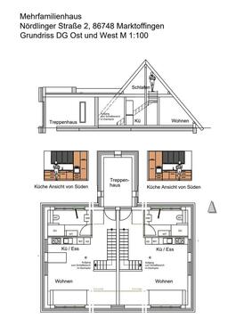 Foto - Dachgeschosswohnung - 620,00 EUR Kaltmiete, ca.  60,00 m²