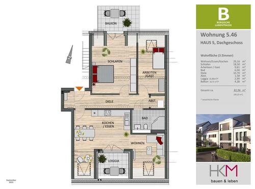 Foto - Etagenwohnung zur Miete in Leverkusen