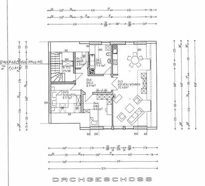 Foto - Stilvolle Dachgeschosswohnung mit Sichtdachstuhl in Mainburg