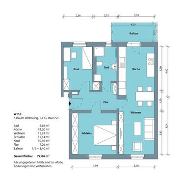 Foto - Etagenwohnung in Gera