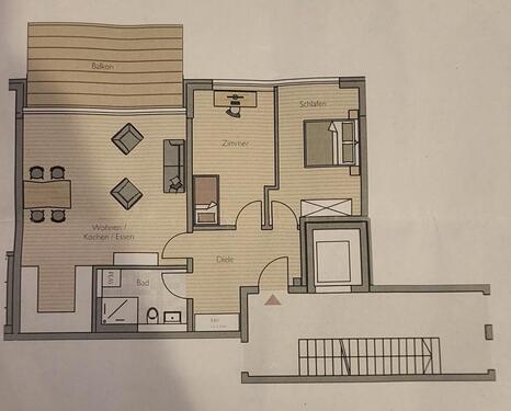 Foto - 3 Zimmer Etagenwohnung in Straubing