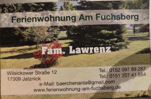 Foto - Ferienwohnung am Fuchsberg (Meck-Pomm)