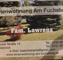 Ferienwohnung am Fuchsberg (Meck-Pomm) - Pasewalk