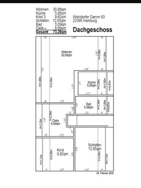 Foto - 3 Zimmer Etagenwohnung zur Miete in Hamburg