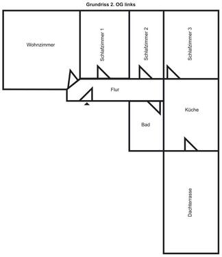 Foto - Etagenwohnung zur Miete in Ohrdruf