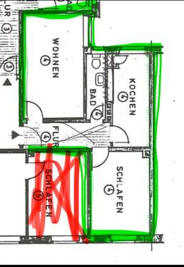 Foto - 2 Zimmer Etagenwohnung zur Miete in Hannover