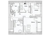 Foto - 3 Zimmer Wohnung mit Balkon im 1.OG in 90559 Unterferrieden