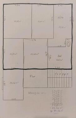 Foto - 3 Raum Wohnung auf dem Lande - 785,00&nbsp;EUR Kaltmiete, ca.&nbsp; 78,00&nbsp;m&sup2;