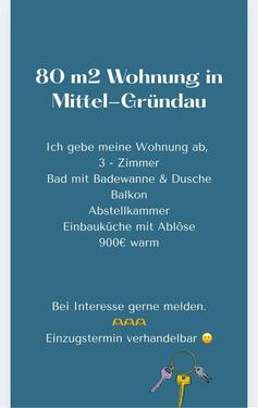 Foto - Mietwohnung - 900,00 EUR Kaltmiete,