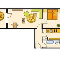 Einkaufmöglichkeiten und Straßenbahn vor der Haustür - Halle (Saale) Halle-Neustadt
