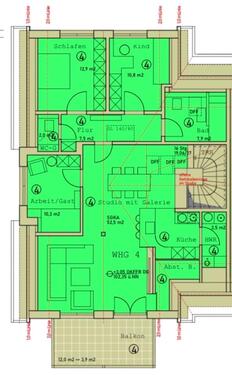 Foto - 4 Zimmer Etagenwohnung zur Miete in Melle