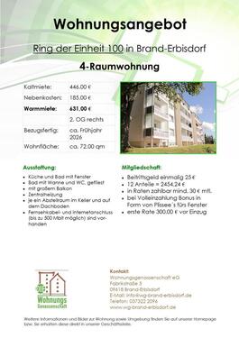 Foto - Etagenwohnung in Brand-Erbisdorf