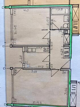 Foto - Mietwohnung - 400,00&nbsp;EUR Kaltmiete, ca.&nbsp; 55,00&nbsp;m&sup2;