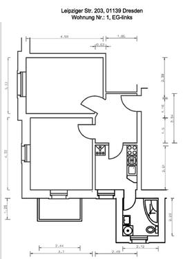 Foto - 2 Zimmer Hochparterre zur Miete in Dresden