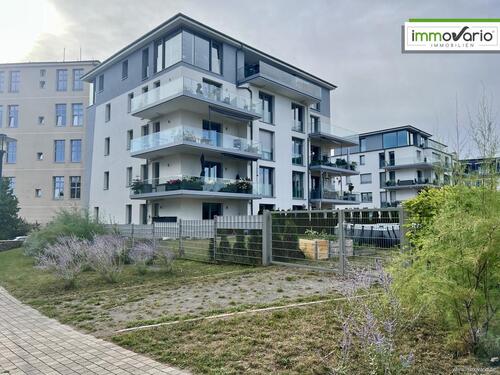 Foto - Moderne 3-Raum-Wohnung mit großem Balkon, Fußbodenheizung, Wanne, Dusche, Aufzug, TG-Stellplatz