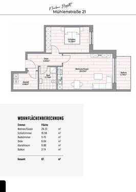 Foto - 2 Zimmer Etagenwohnung zur Miete in Ganderkesee