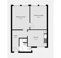 Kernsanierte 2-Zimmer-Wohnung am Marktplatz von Bad Hersfeld