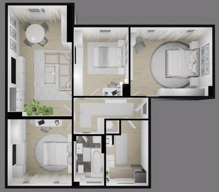 Foto - 4 Zimmer Etagenwohnung in Dessau-Roßlau