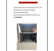 TG Stellplatz in Bayreuth zu vermieten