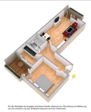 Foto - 2 Zimmer Etagenwohnung zur Miete in Konstanz