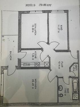 Foto - 3 Zimmer Etagenwohnung in Wolfsburg