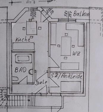 Foto - 2 Zimmer Etagenwohnung zur Miete in Niederwerrn