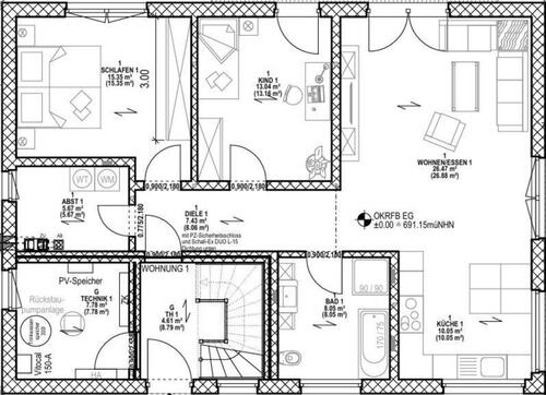 Foto - 3 Zimmer Etagenwohnung in Kempten (Allgäu)