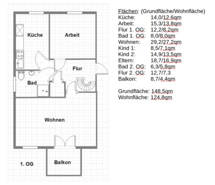Foto - 5 Zimmer Wohnung in 21279 Appel -Ortsteil Grauen