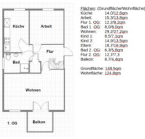 5 Zimmer Wohnung in 21279 Appel -Ortsteil Grauen - Hollenstedt