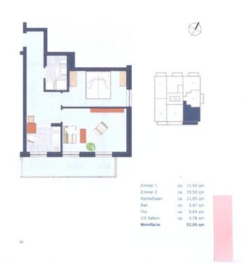 Foto - 2-Zimmer Eigentumswohung im Westen Freiburgs