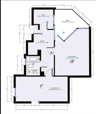 Foto - Etagenwohnung in Stuttgart zur Miete