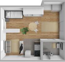 Von privat: möbliertes 1 Zi.-App mit optimaler Verkehrsanbindung - Frankenthal (Pfalz)