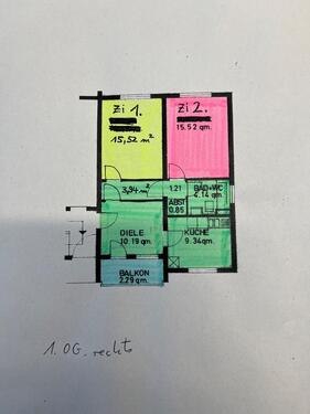 Foto - WG Zimmer zu vermieten - 620,00&nbsp;EUR Kaltmiete, ca.&nbsp; 60,00&nbsp;m&sup2;