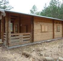 BLOCKHAUS LAUBE GARTEN URLAUB DATSCHE GRUNDSTÜCK POTSDAM BERLIN - Brück