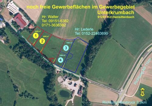 Foto - Gewerbegrundstück Gewerbegebiet Unterkrumbach bei Hersbruck