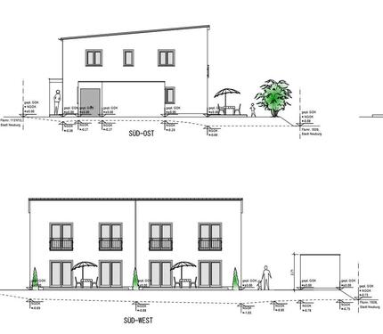 Foto - 4 Zimmer Doppelhaushälfte zur Miete in Neuburg an der Donau