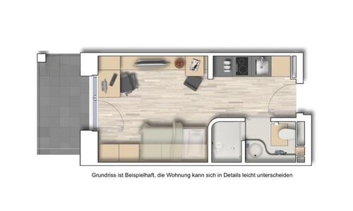 Foto - Etagenwohnung in Garching bei München zur Miete