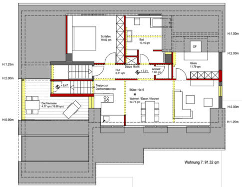Foto - 3 Zimmer Dachgeschoßwohnung in Leiwen