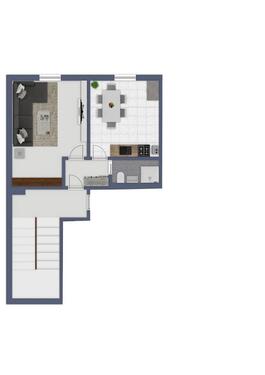 Foto - 1 Zimmer Etagenwohnung zum Kaufen in Ludwigshafen am Rhein