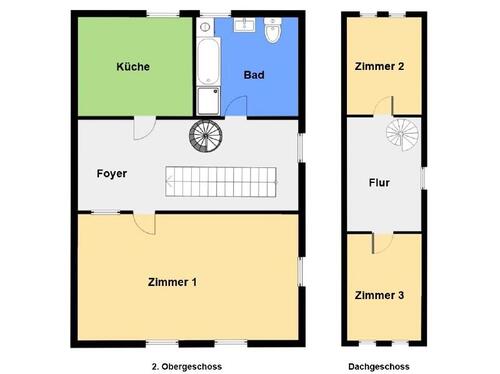 Foto - Etagenwohnung zur Miete in Meißen