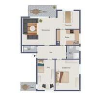 Wohnung 3,5 Zimmer mit wunderschönem Ausblick - Pforzheim Eutingen