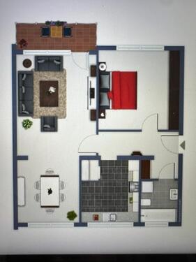 Foto - Neubeckum Schöne 2-Zimmer-Whg - Erstbezug nach Renovierung