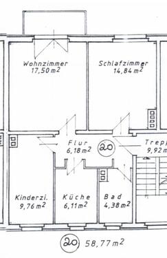 Foto - 3-Raum-Wohnung mit großem Süd-Balkon