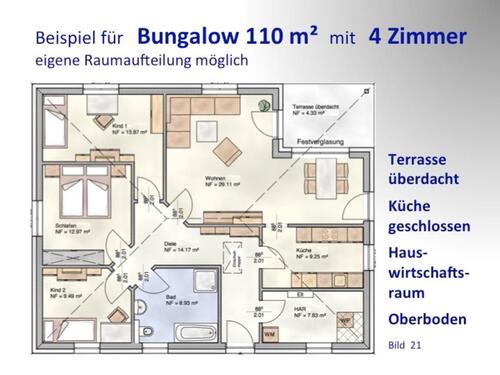Foto - 4 Zimmer Bungalow in Chemnitz