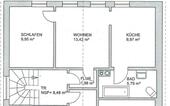 Foto - Wohnung in Tossens - 800,00&nbsp;EUR Kaltmiete, ca.&nbsp; 39,00&nbsp;m&sup2;