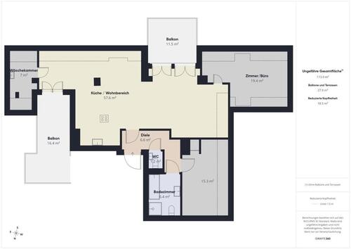 Foto - 3 Zimmer Loft - Studio - Atelier zur Miete in Saarbrücken