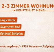 Zwei Zimmerwohnung mit flex. Grundrissgestal. in St. Mang Kempte - Kempten (Allgäu) Auf der Halde