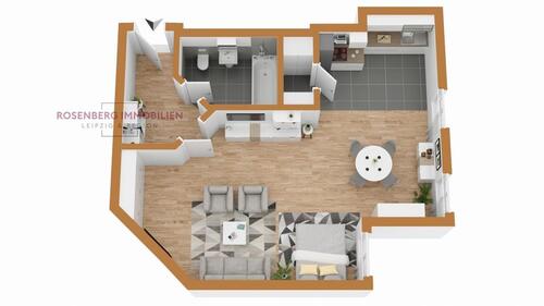 Foto - Etagenwohnung zur Miete in Brandis