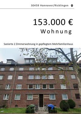 Foto - 2 Zimmer Wohnung zu verkaufen - 153.000,00&nbsp;EUR Kaufpreis, ca.&nbsp; 44,00&nbsp;m&sup2;